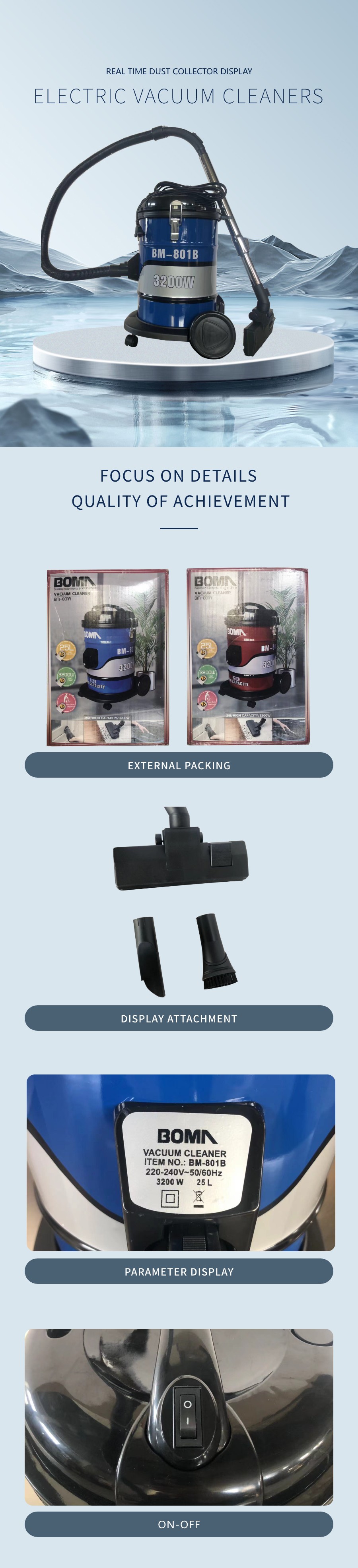 25L吸塵器英文詳情